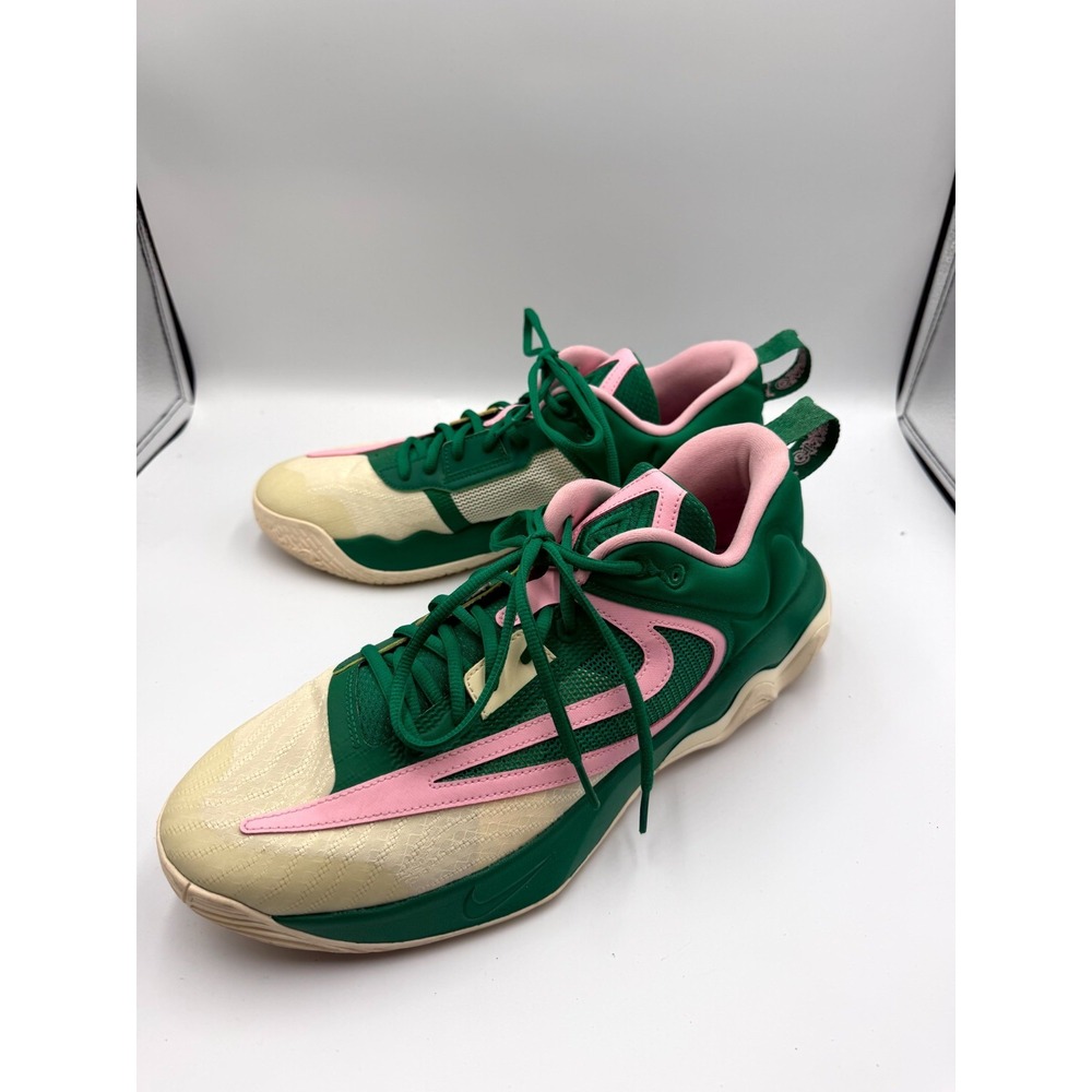 Nike Giannis Immortality 3 5 The Hard Way DZ7533-300 Mens 13 Sneaker Green Shoes
